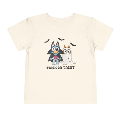 Toddler Bluey Trick or Treat T-shirt