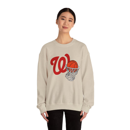 West Jessamine Logo & Basketball- Unisex Sweatshirt
