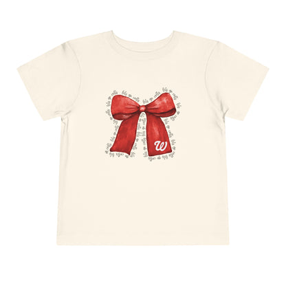 Toddler; West Jessamine Coquette Bow; Let's Go Colts - Unisex T-shirt