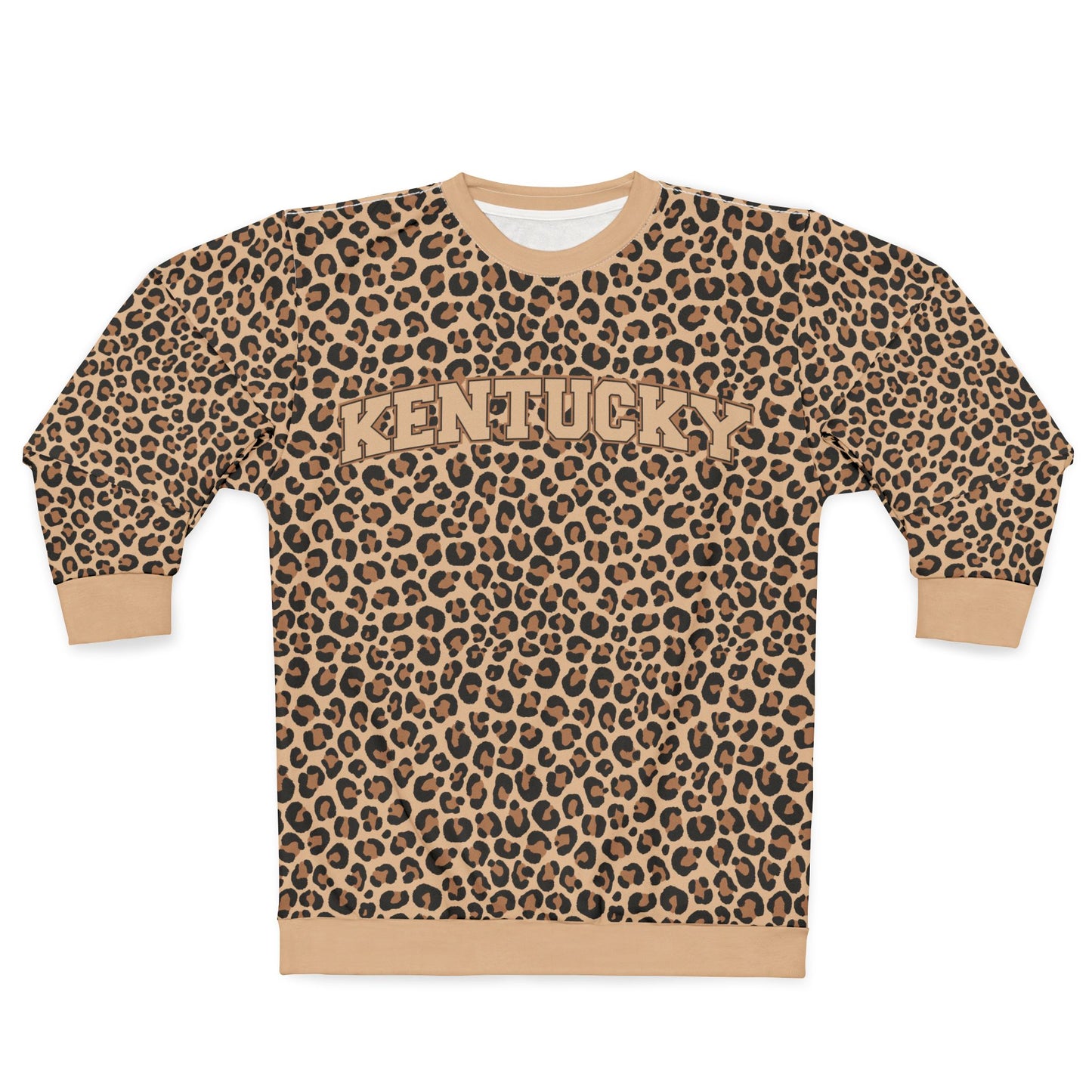 Kentucky Cheetah Print Sweatshirt — AOP Pullover