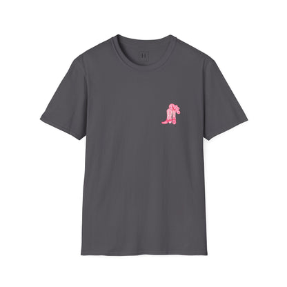 walk by faith cowgirl boot christian shirt (front and back)
