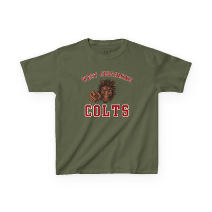 YOUTH --- West Jessamine Colts Mascot - YOU  -- Unisex Tee