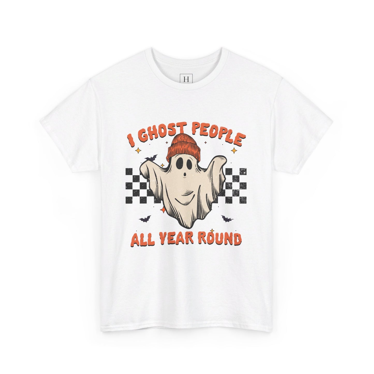 Retro Ghost People Year Round Tee