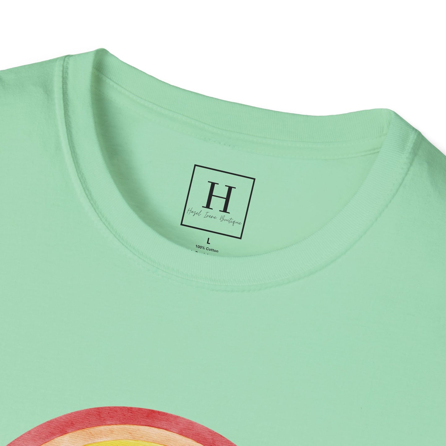 Rainbow God's Promise Genesis 13 Christian T-shirt