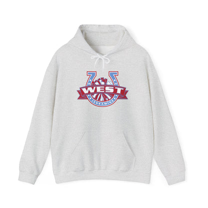 West Jessamine Horseshoe Logo w/ Pom - Cheerleading - Unisex Hoodie