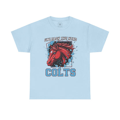 Vintage Horsehead Unisex Tee - Unleash the Herd Design