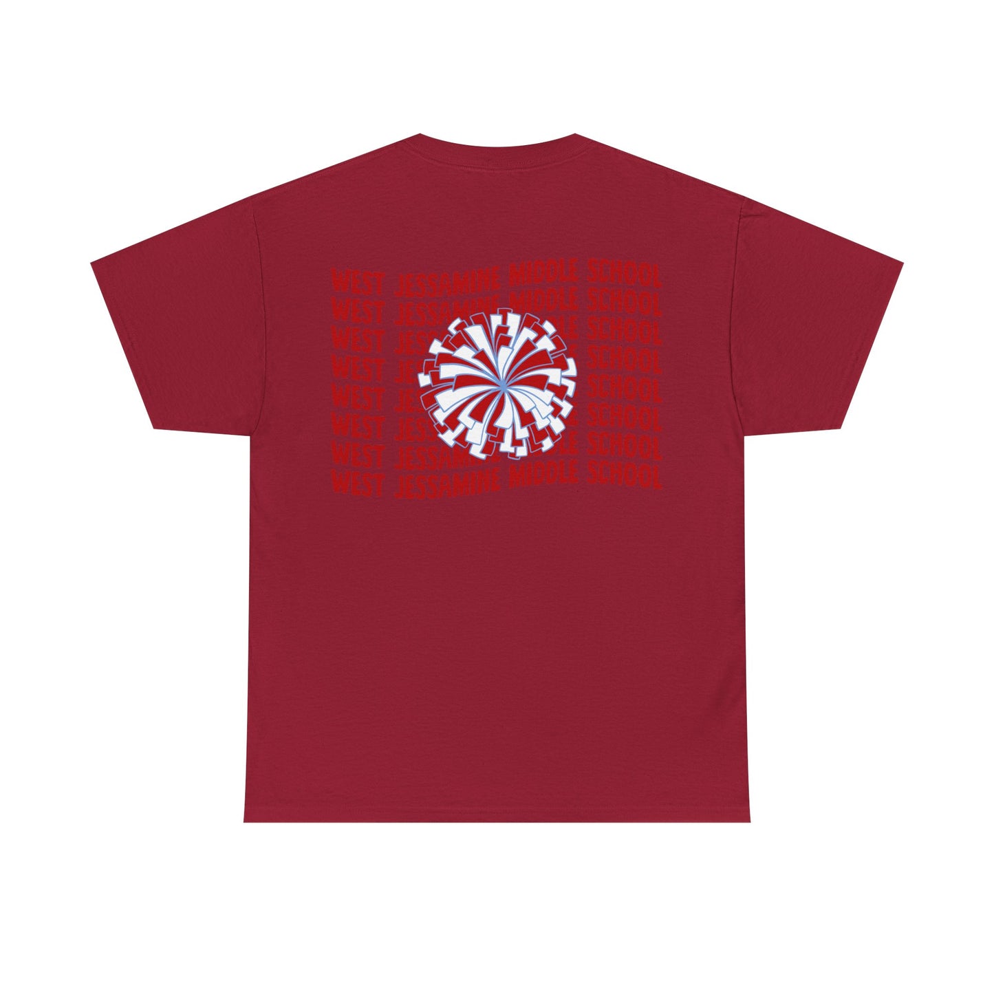 West Jessamine WJMS Colts Fan Tee —  Front & Back Unisex Tee