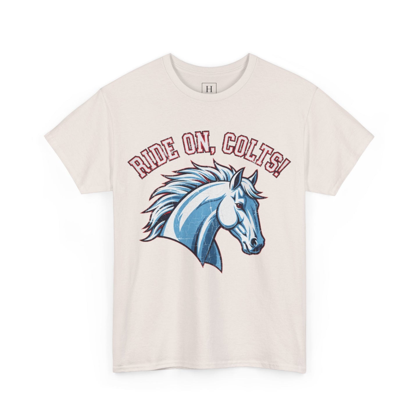 T-Shirt -RIDE ON COLTS - West Jessamine Unisex Tee