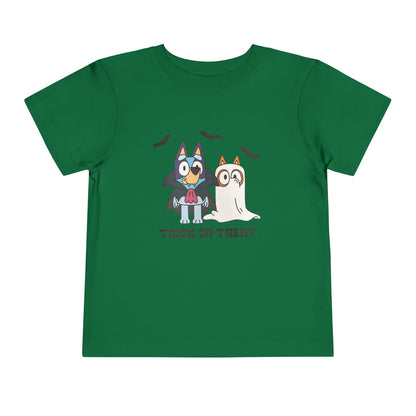 Toddler Bluey Trick or Treat T-shirt