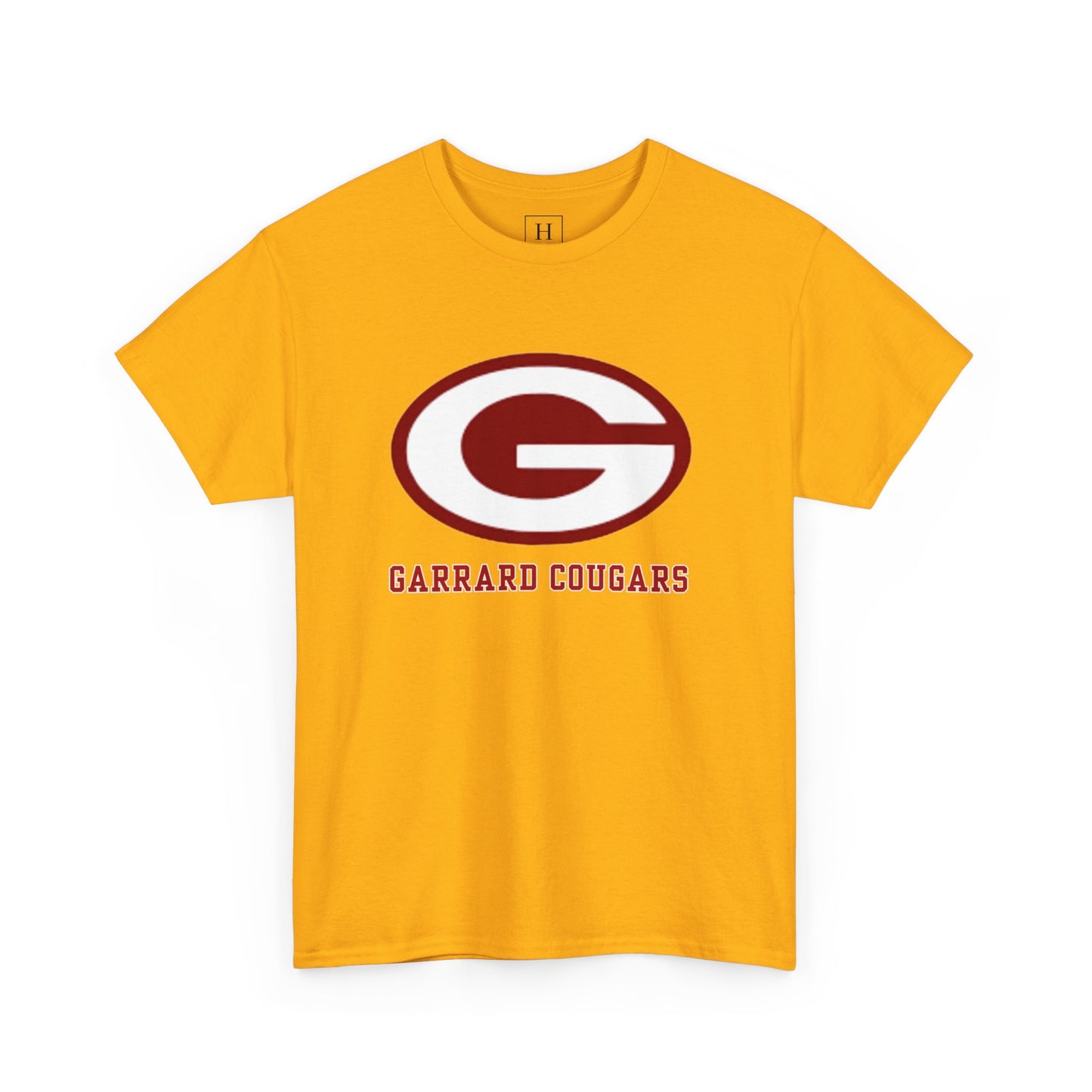 GMS Garrard Middle School Cougars T-Shirt (Front Only)