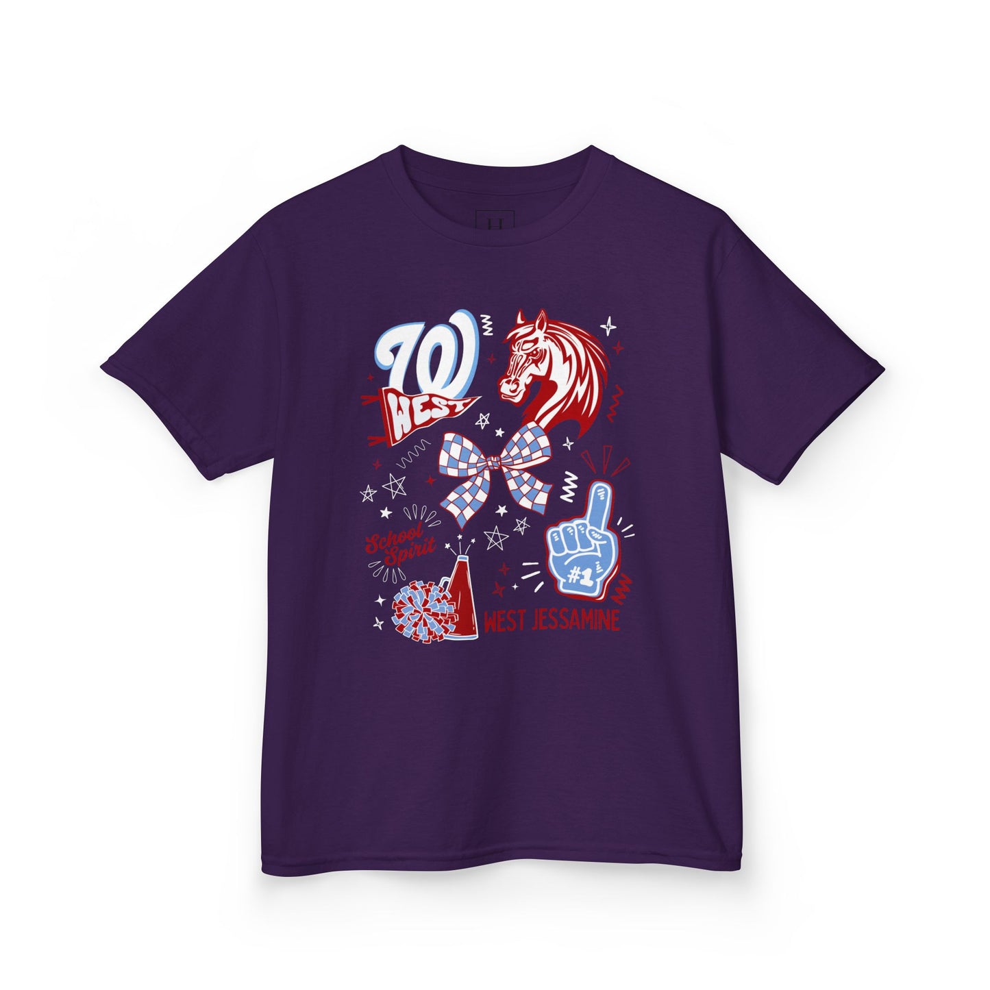 West Jessamine (W) Bow - School Spirit - YOUTH Shirt