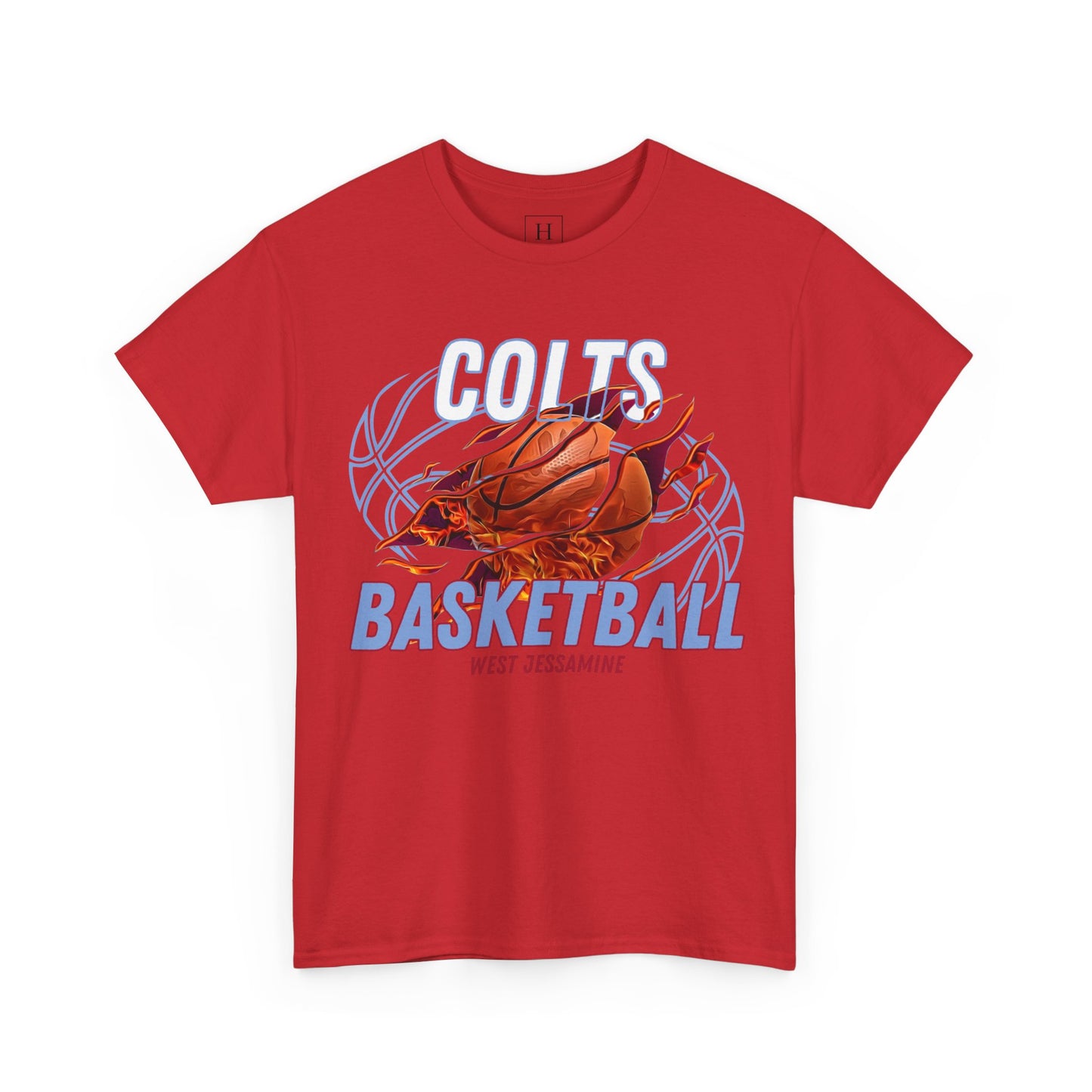 West Jessamine Colts Basketball  —  Unisex T-Shirt