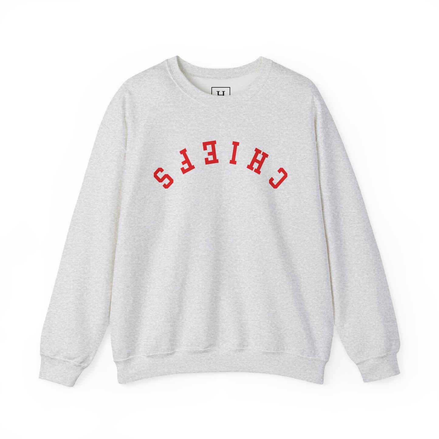 KC Chiefs Upside Down Lettering - Unisex Sweatshirt