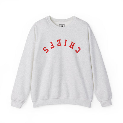 KC Chiefs Upside Down Lettering - Unisex Sweatshirt