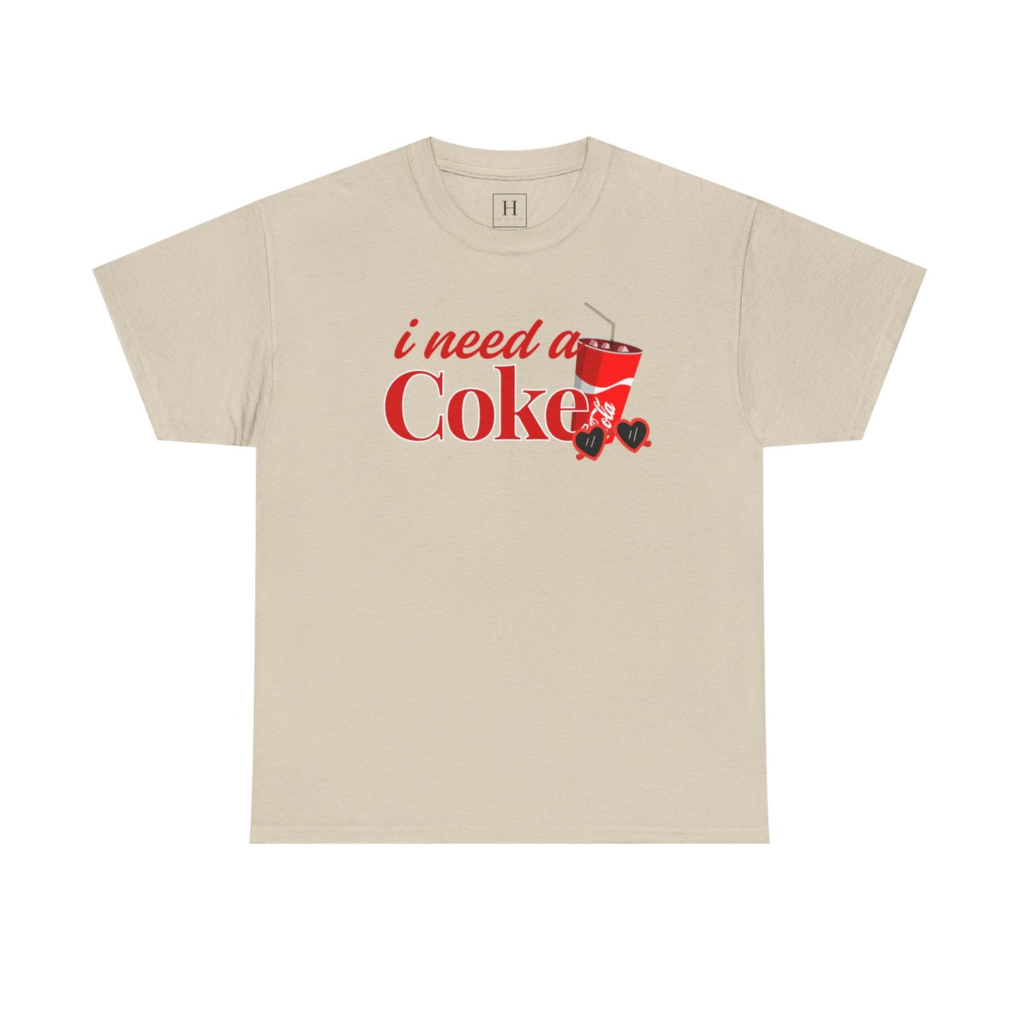 I Need A Coke Heart Sunglass, Soda T-Shirt