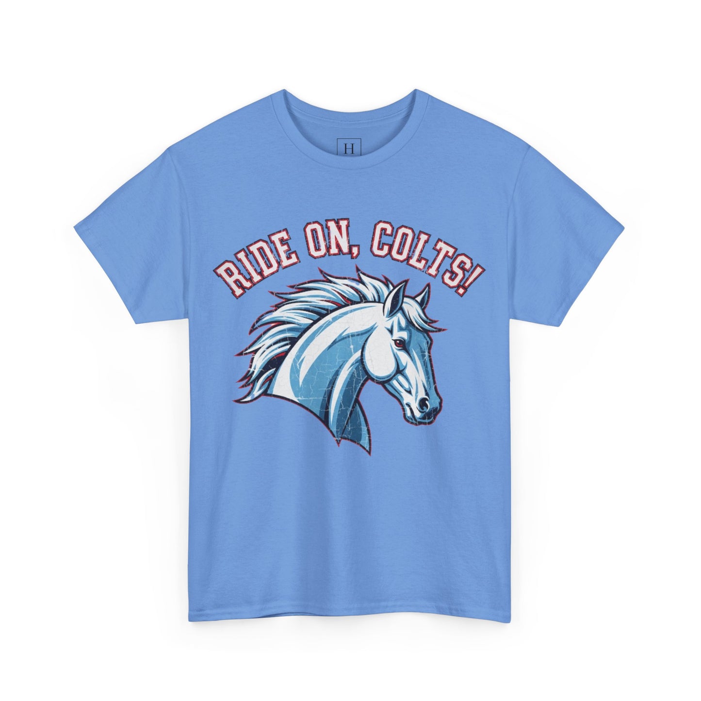 T-Shirt -RIDE ON COLTS - West Jessamine Unisex Tee