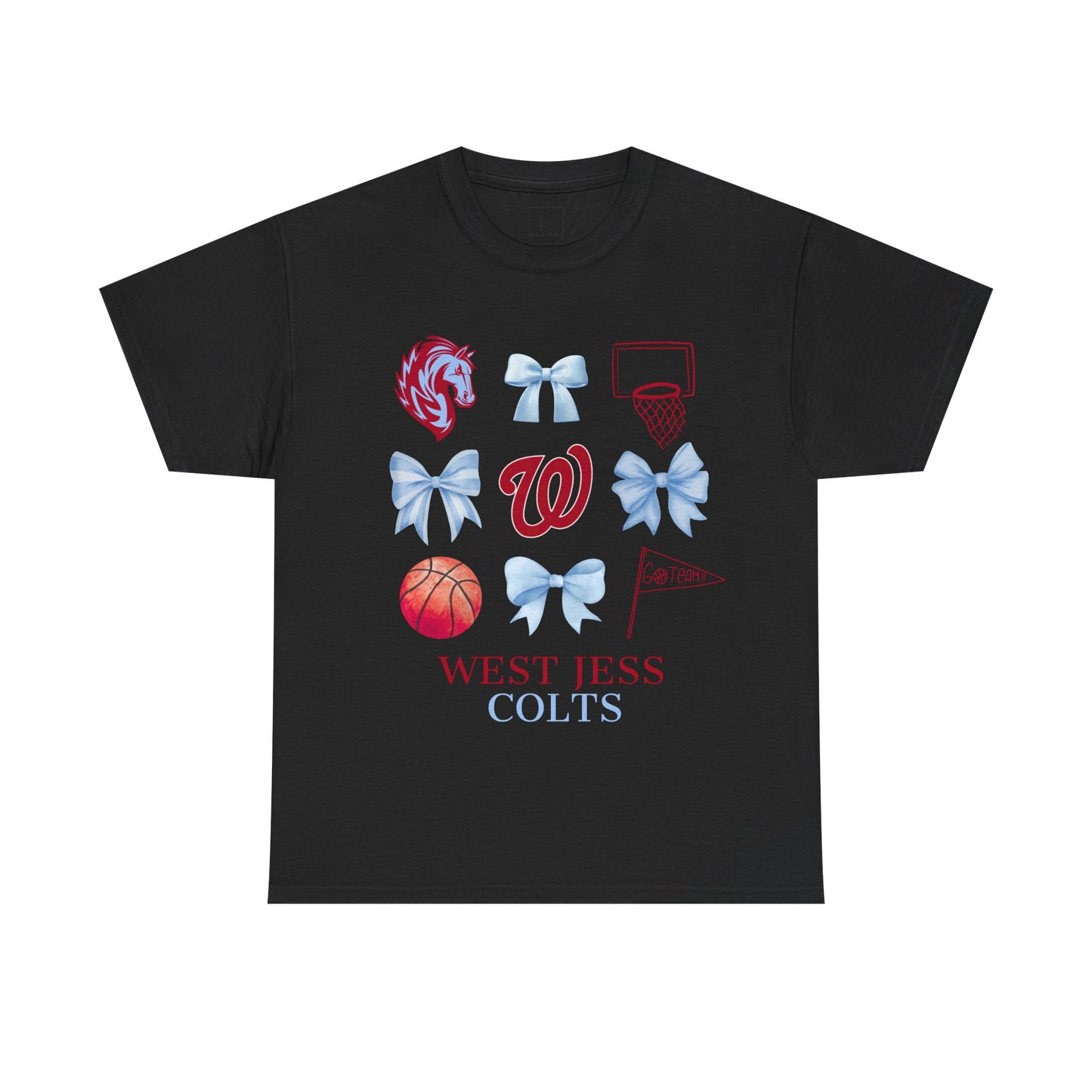 West Jessamine Basketball Coquette Unisex Tee