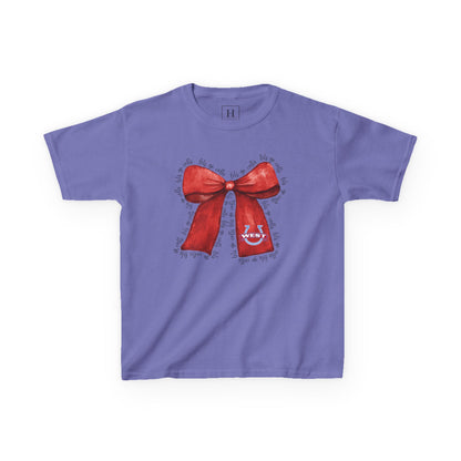 YOUTH --- Let's Go Colts Bow - West Horseshoe Logo Unisex T-Shirt