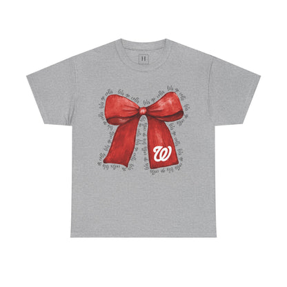 Let's Go Colts Bow - W Logo Unisex T-Shirt