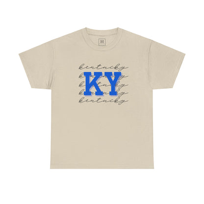 kentucky KY uk blue Short Sleeve Tee