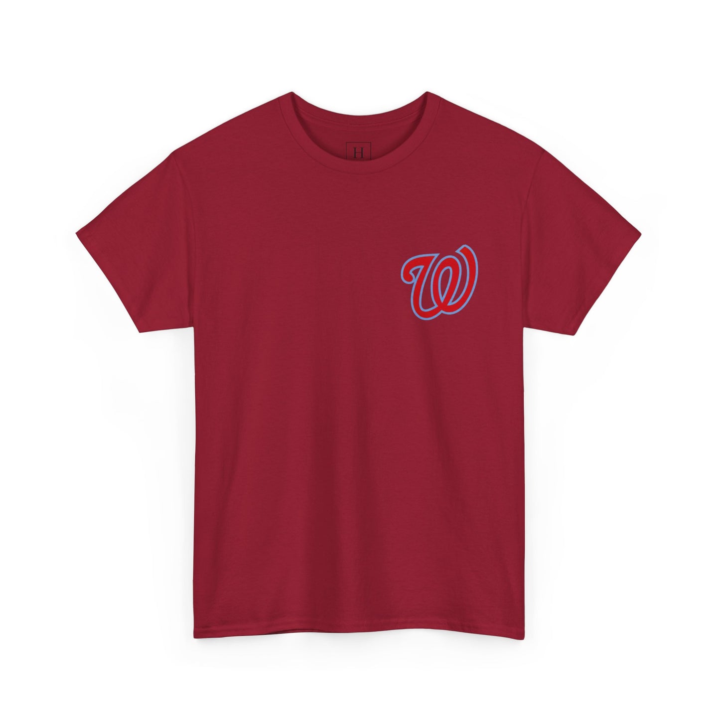 (W) Logo on Front; West Jessamine COLTS on Back —  Front & Back Unisex T-Shirt