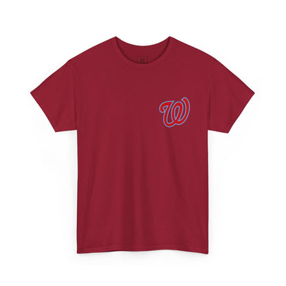 (W) Logo on Front; West Jessamine COLTS on Back —  Front & Back Unisex T-Shirt