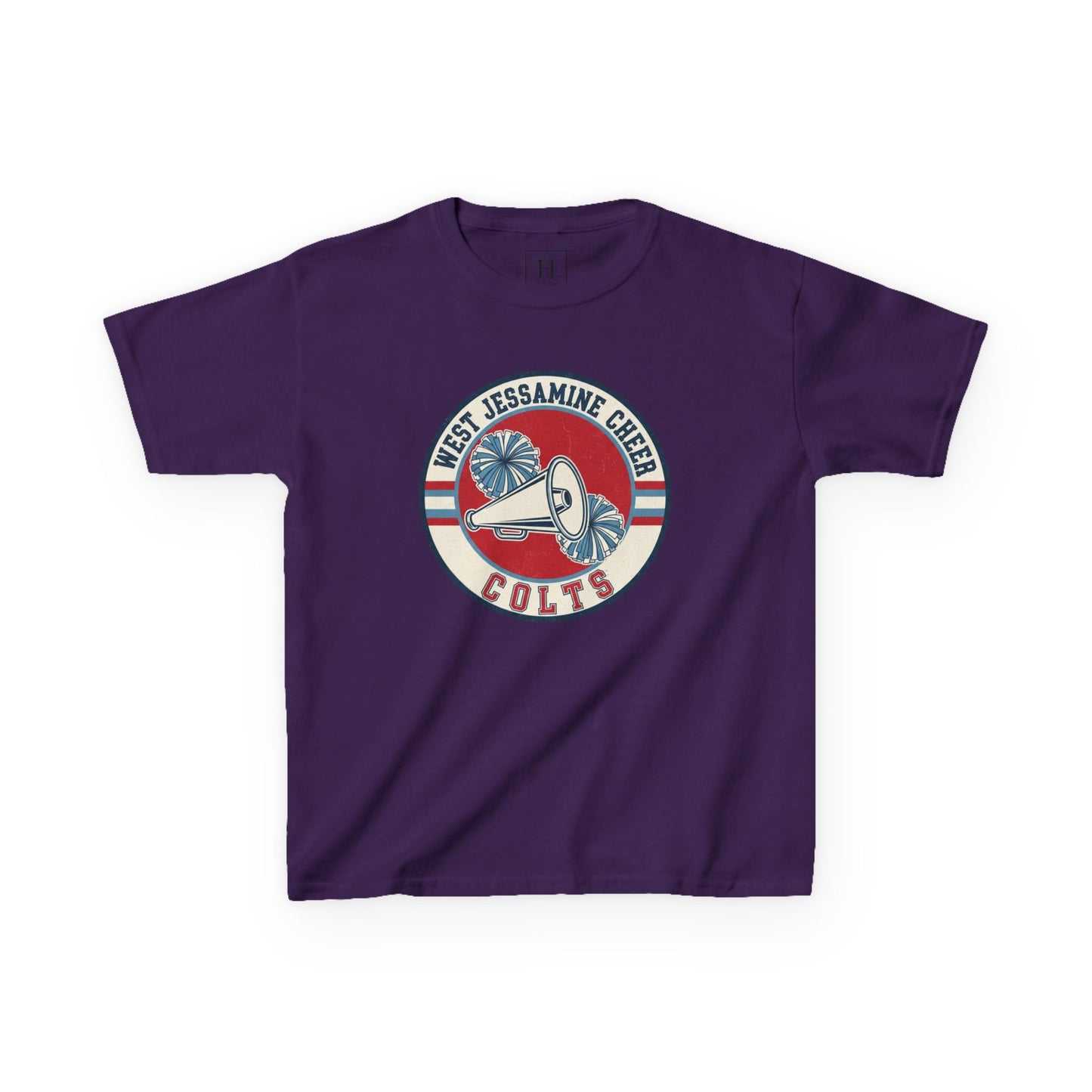 YOUTH -- Vintage West Jessamine Cheer - Colts - Unisex Tee