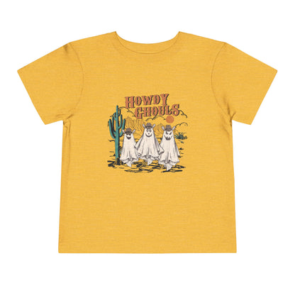 Toddler Howdy Ghouls Halloween T-shirt