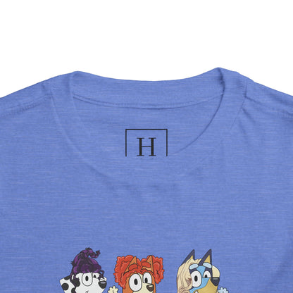 Toddler Bluey Hocus Pocus Halloween T-shirt