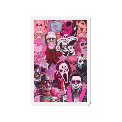 HALLOWEEN Chic Die-Cut Magnets for Home Decor, Stylish Refrigerator Magnet, Personalized Office Decor, Custom Gift Idea, Modern Home Accessories