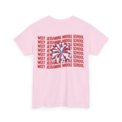 West Jessamine WJMS Colts Fan Tee —  Front & Back Unisex Tee