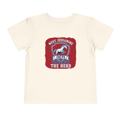 Toddler; West Jessamine Unleash The Herd - Unisex T-shirt
