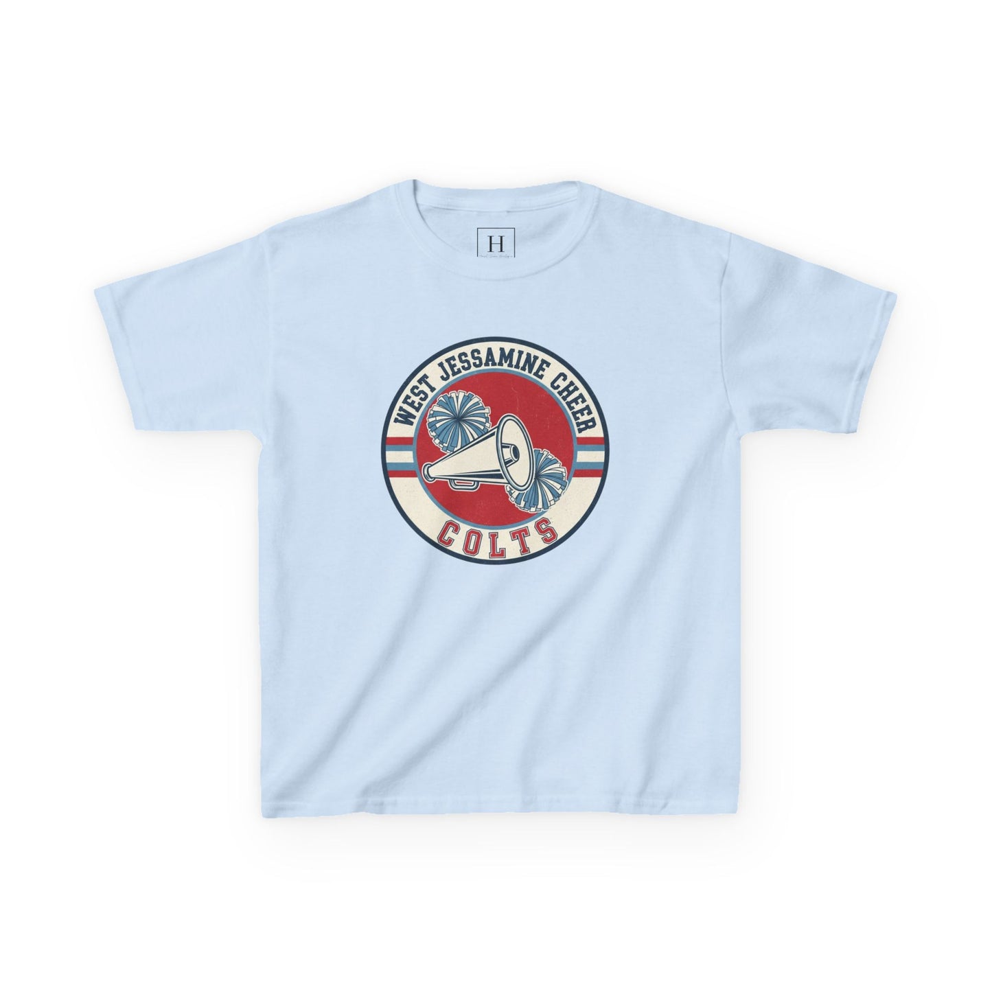 YOUTH -- Vintage West Jessamine Cheer - Colts - Unisex Tee