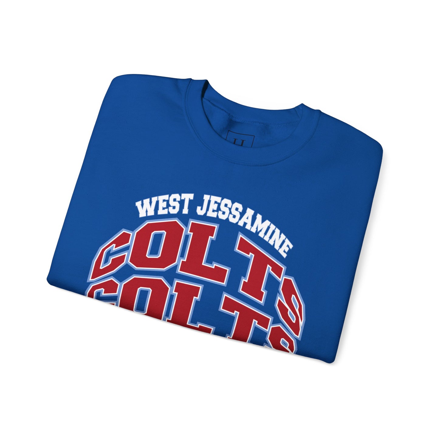 West Jessamine Colts Crewneck Sweatshirt — School Spirit Pride - Unisex