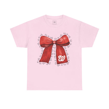 Let's Go Colts Bow - W Logo Unisex T-Shirt