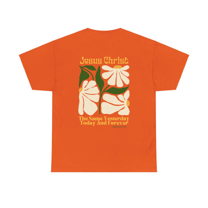 Jesus Never Changes Christian Short Sleeve Tee