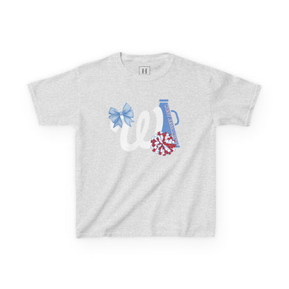 YOUTH -- West Jessamine Cheer Bow, Megaphone & Poms - Unisex Shirt