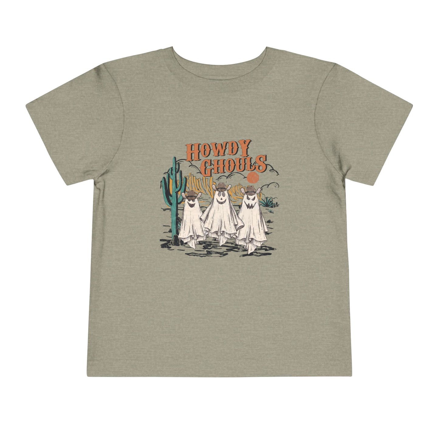Toddler Howdy Ghouls Halloween T-shirt