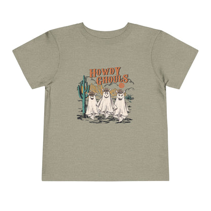 Toddler Howdy Ghouls Halloween T-shirt