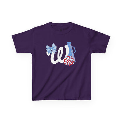 YOUTH -- West Jessamine Cheer Bow, Megaphone & Poms - Unisex Shirt