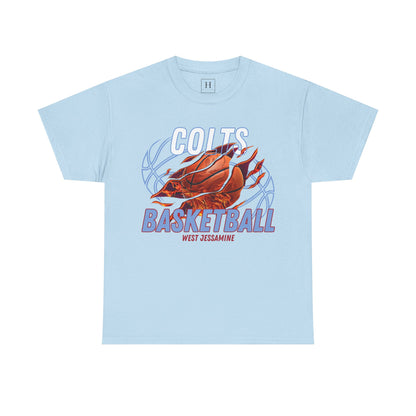 West Jessamine Colts Basketball  —  Unisex T-Shirt