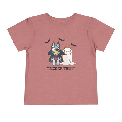 Toddler Bluey Trick or Treat T-shirt