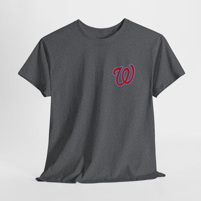 (W) Logo on Front; West Jessamine COLTS on Back —  Front & Back Unisex T-Shirt