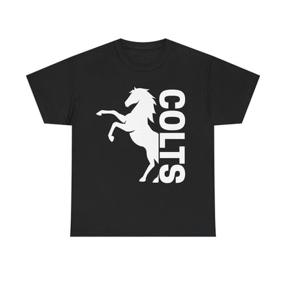 COLTS, Horse in White - Unisex Tee