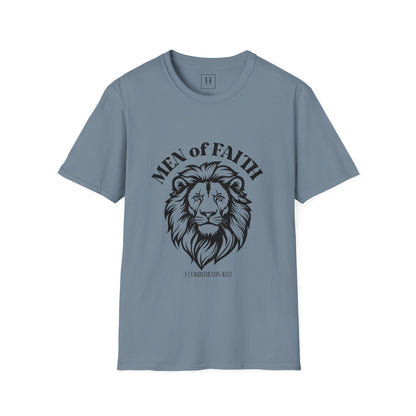 men of faith christian shirt