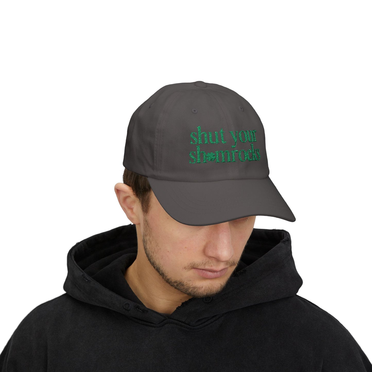 Shut Your Shamrocks Day Dad Cap