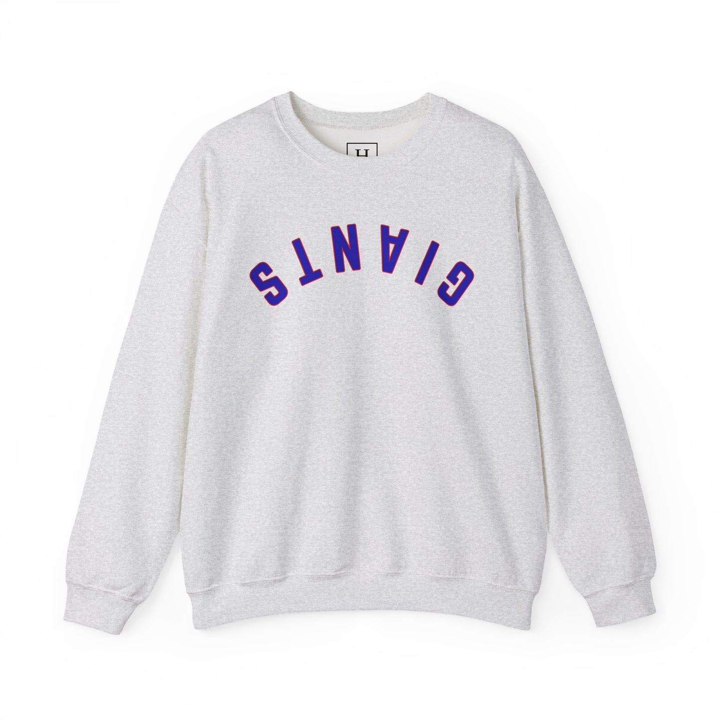 New York Upside Down Giants with Red Outline- Unisex Sweatshirt