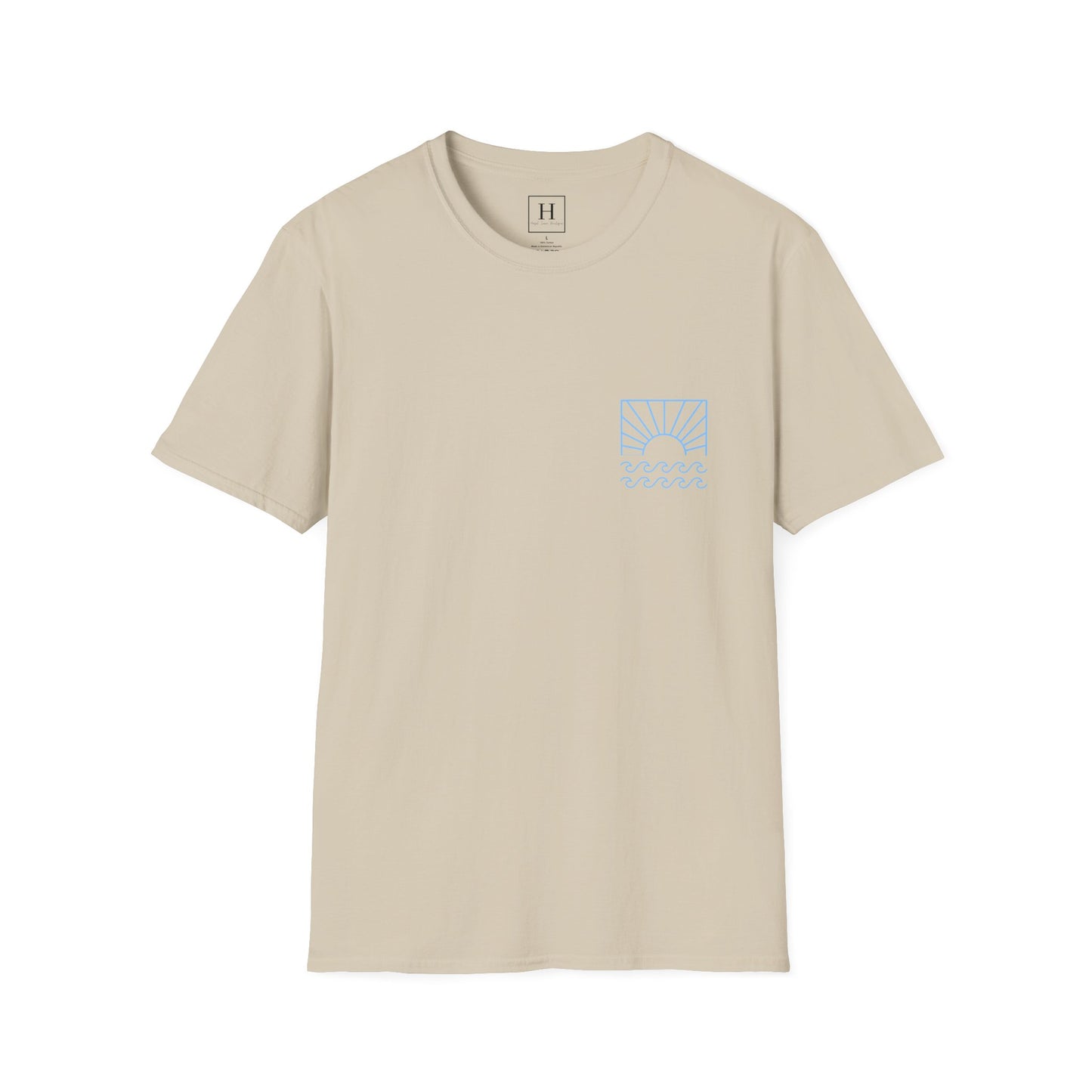 be the light christian bible blue (front and back)