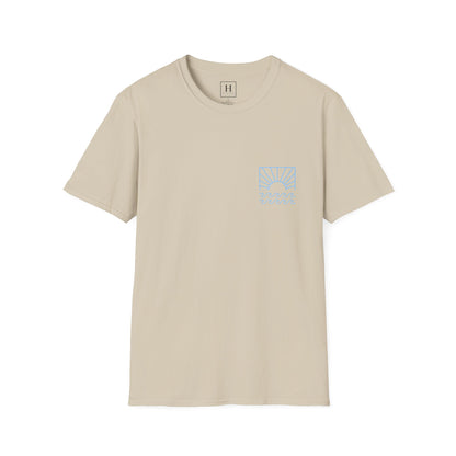 be the light christian bible blue (front and back)