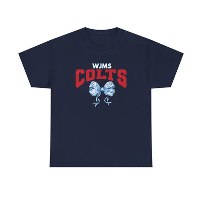 West Jessamine (WJMS) COLTS Coquette Bow Unisex Tee